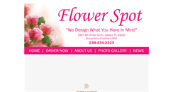 Desktop Screenshot of naplesflowerspot.com